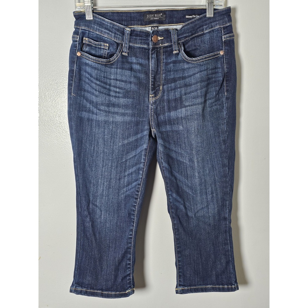 Judy Blue Jeans Skinny Fit Capri Blue Women's Size 9/29
